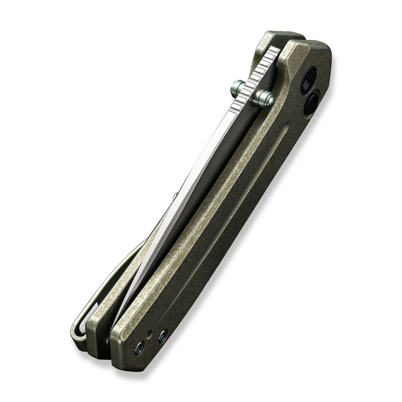 WEKNIFE Culex Flipper & Thumb Stud & Button Lock Knife Titanium Handle (2.97" CPM 20CV Blade) WE21026B-5 - Image 7