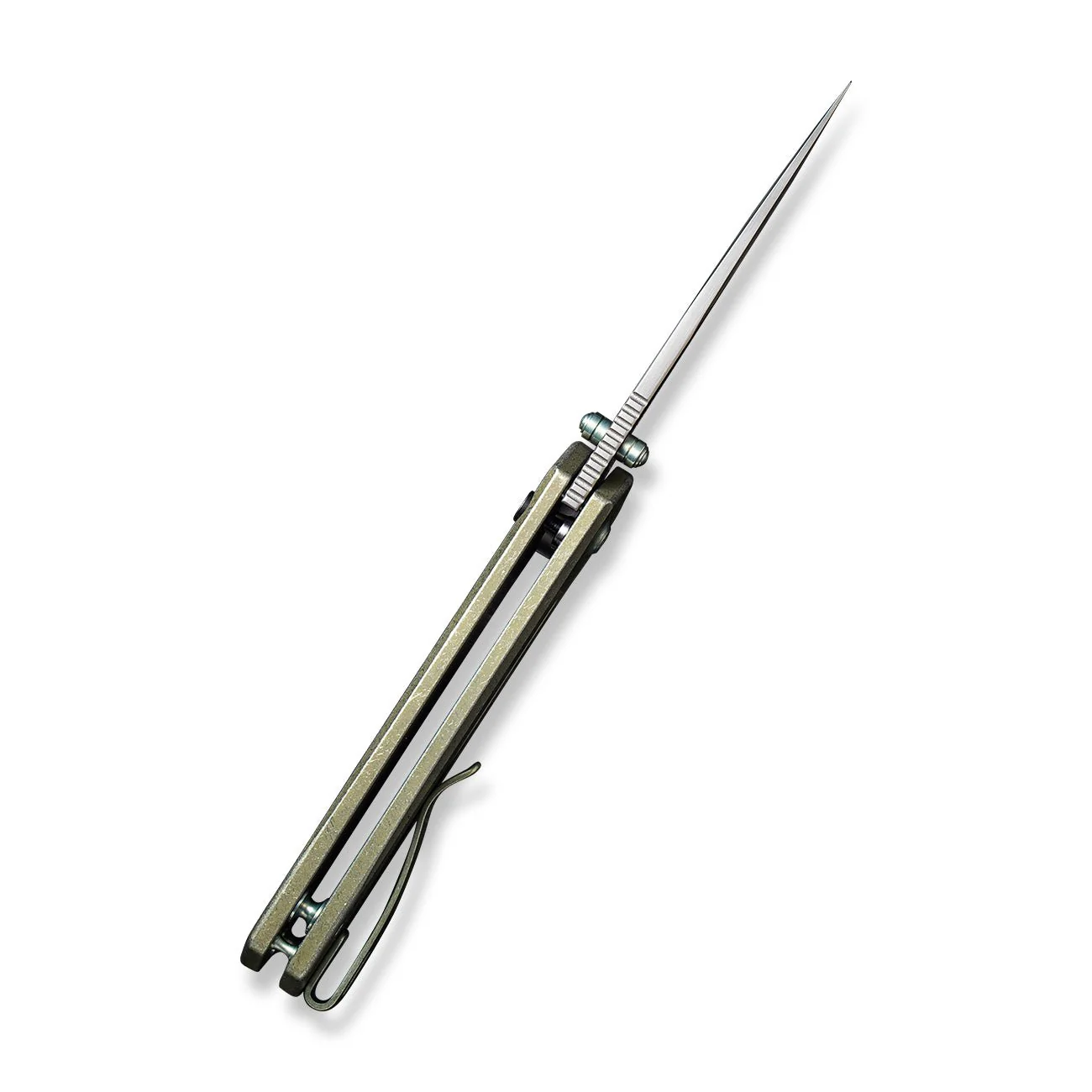 WEKNIFE Culex Flipper & Thumb Stud & Button Lock Knife Titanium Handle (2.97" CPM 20CV Blade) WE21026B-5 - Image 8