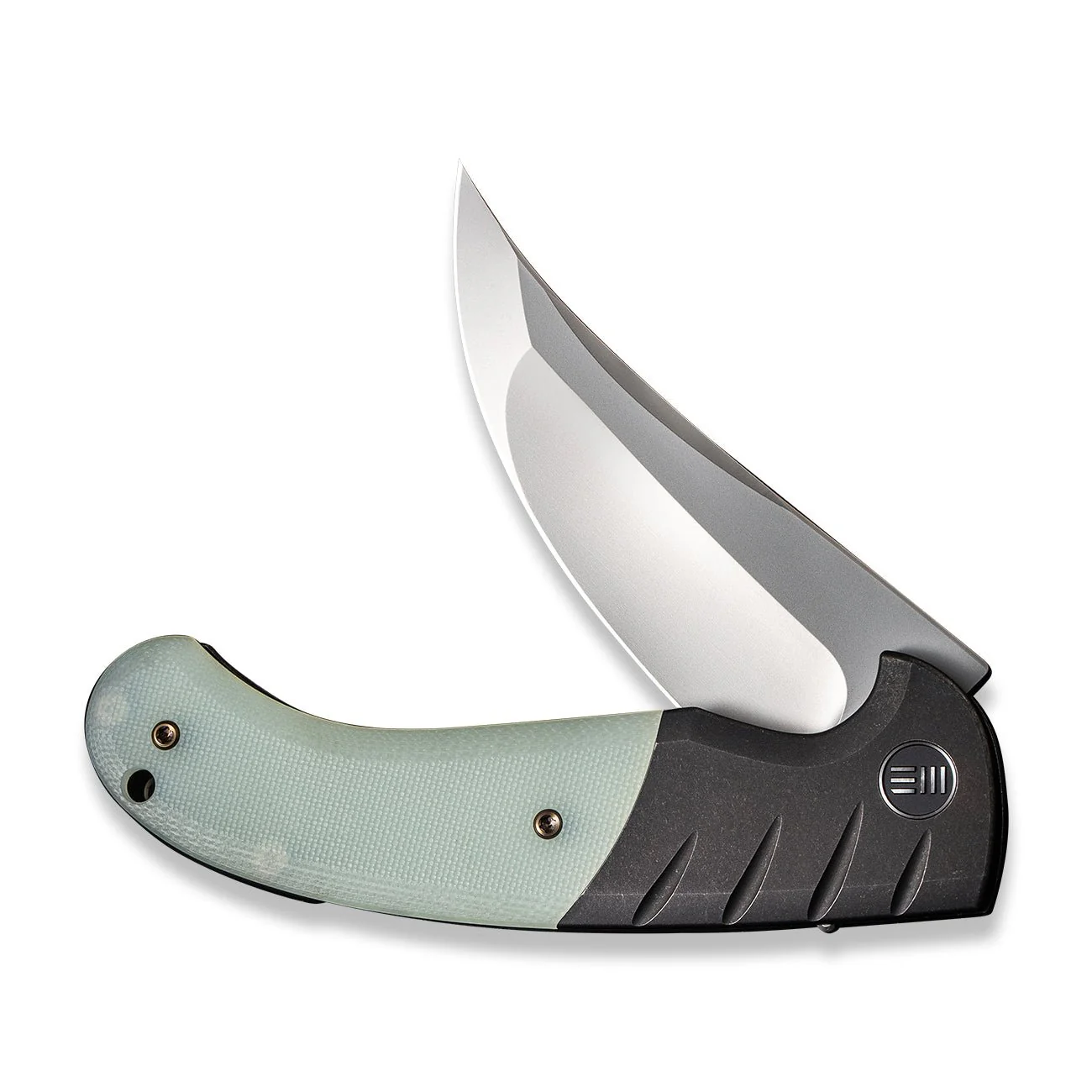 WEKNIFE Curvaceous Flipper Knife Titanium & G10 Handle (3.70" CPM 20CV Blade) WE20012-3 - Image 4