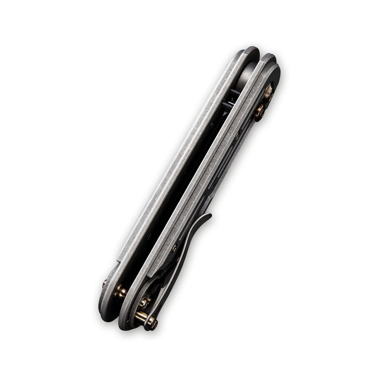 WEKNIFE Double Helix Slide Lock Knife Titanium Handle (3.3" CPM S35VN Blade) 815F - Image 4