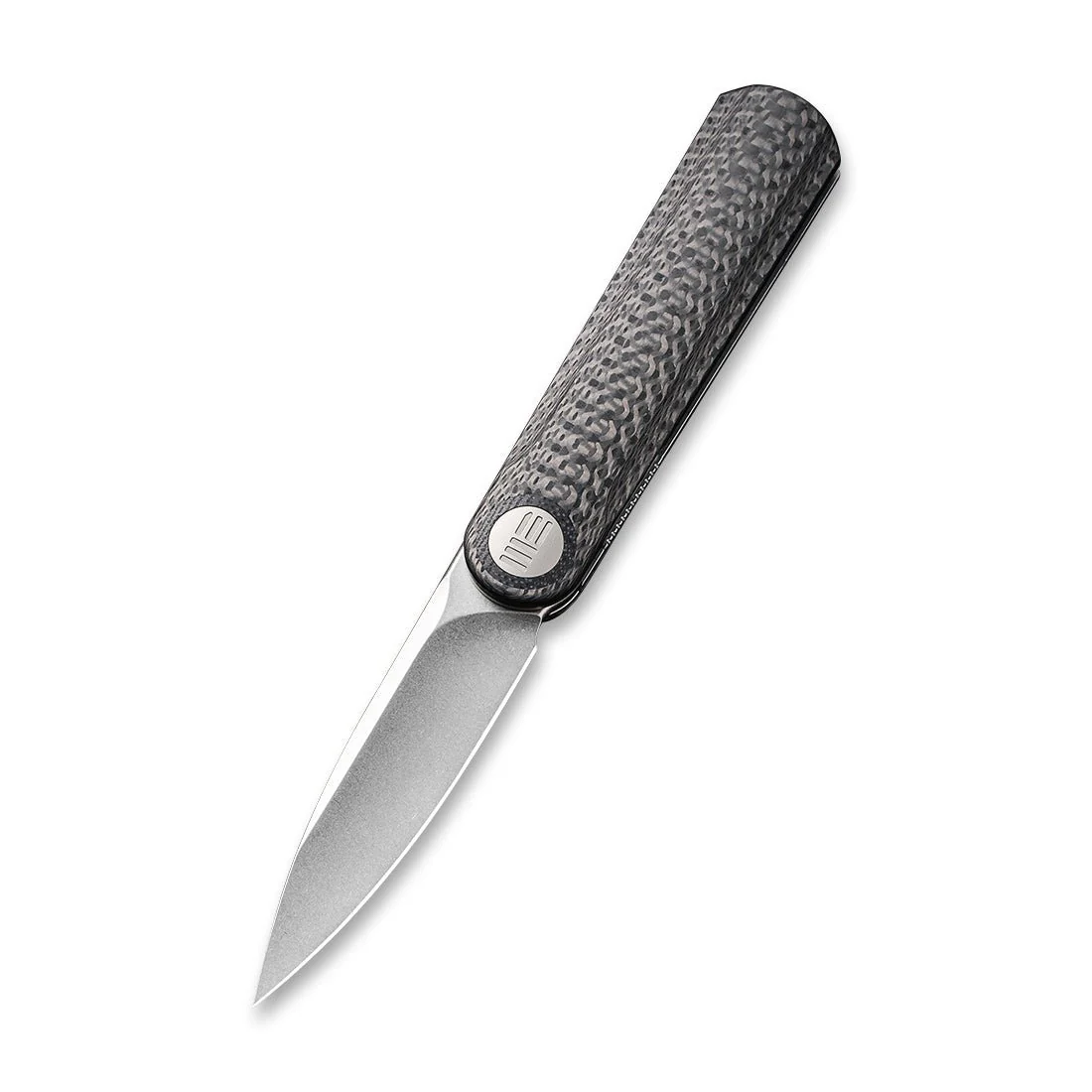 WEKNIFE Eidolon Front Flipper Knife Carbon Fiber Integral Handle (2.86" CPM 20CV Blade) WE19074A-C - Image 3