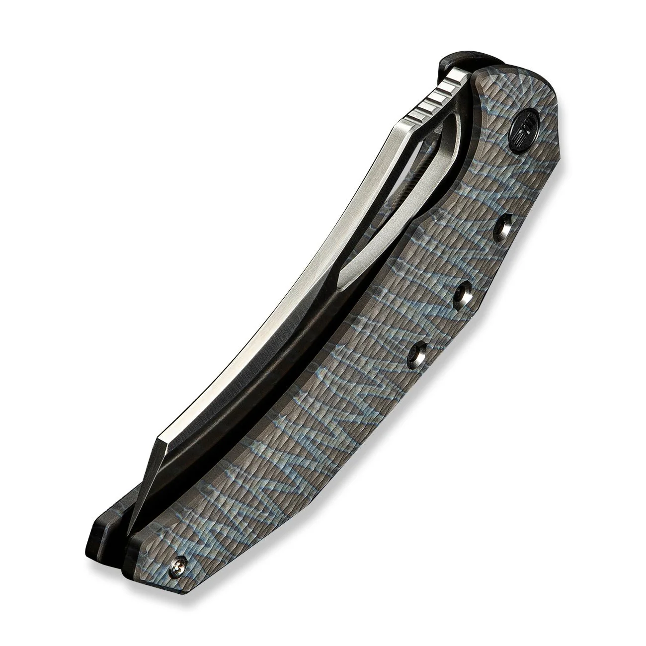WEKNIFE Epaulette Flipper & Thumb Hole Knife Titanium Handle (3.45" M390 Blade) WE24024-2 - Image 8