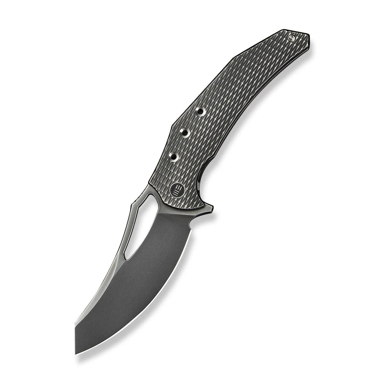 WEKNIFE Epaulette Flipper & Thumb Hole Knife Titanium Handle (3.45" M390 Blade) WE24024-4 - Image 3