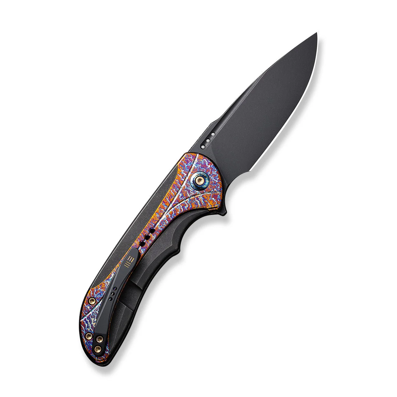 WEKNIFE Equivik Flipper Knife Titanium Handle (3.48" CPM 20CV Blade) WE23020-2 - Image 3