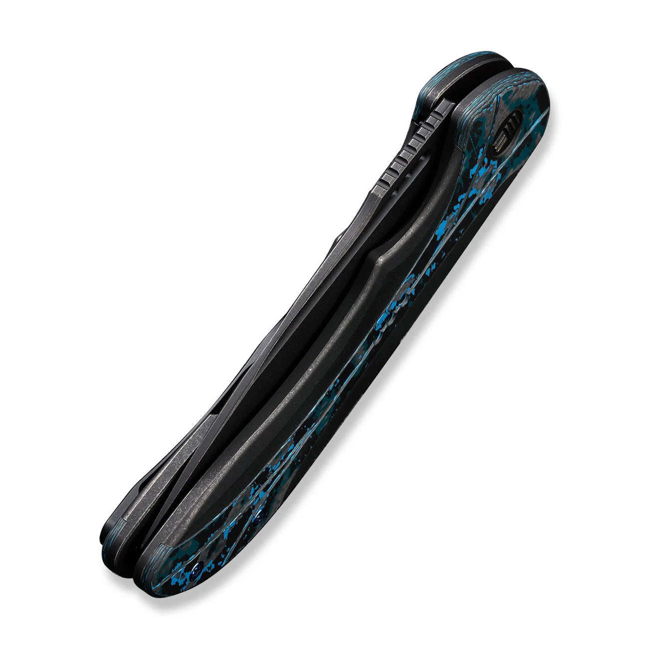 WEKNIFE Equivik Flipper Knife Titanium & FatCarbon Fiber Handle (3.48" CPM 20CV Blade) WE23020-4 - Image 9