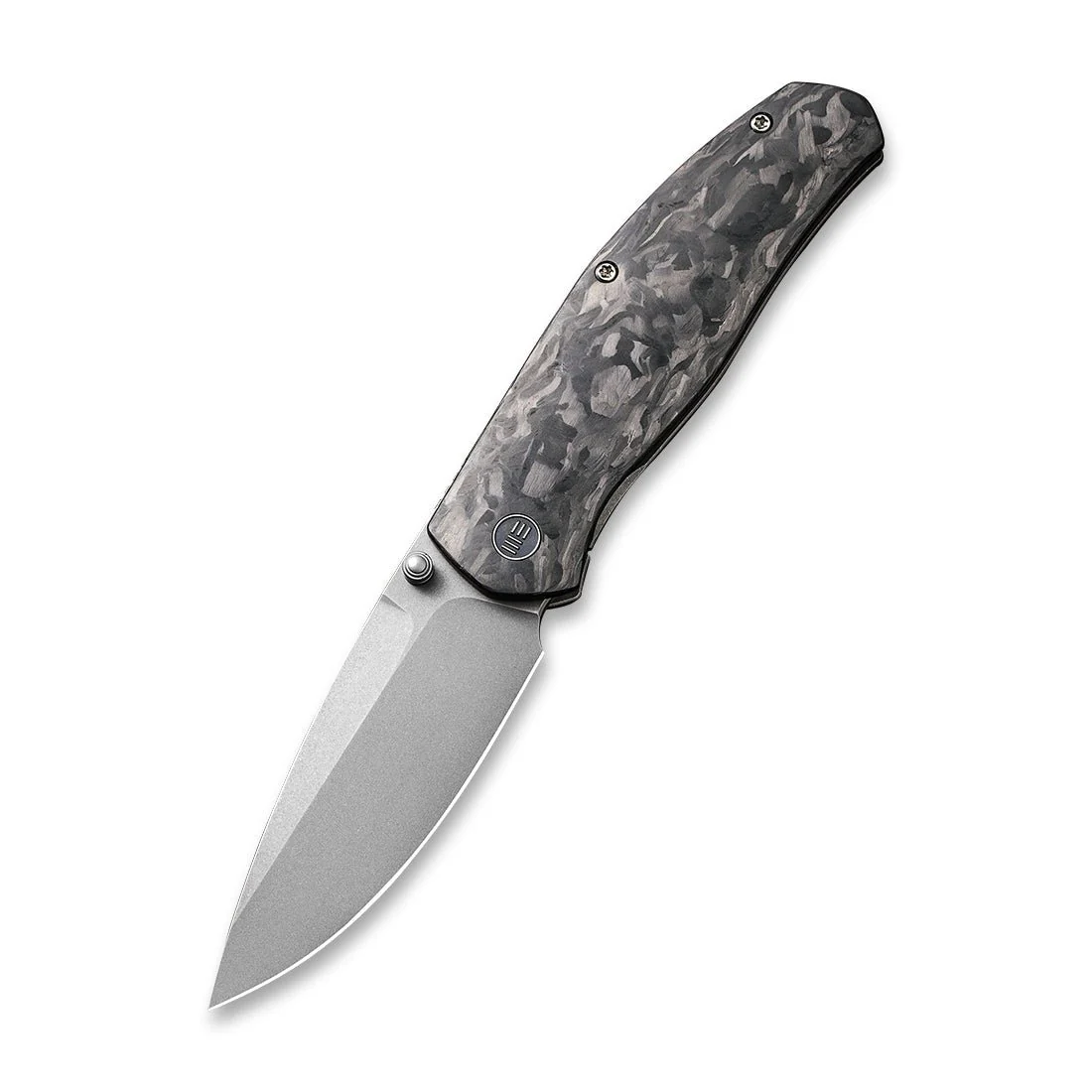 WEKNIFE Esprit Thumb Stud & Front Flipper Knife Titanium & Carbon Fiber Handle (3.25" CPM 20CV Blade) WE20025A-A - Image 3