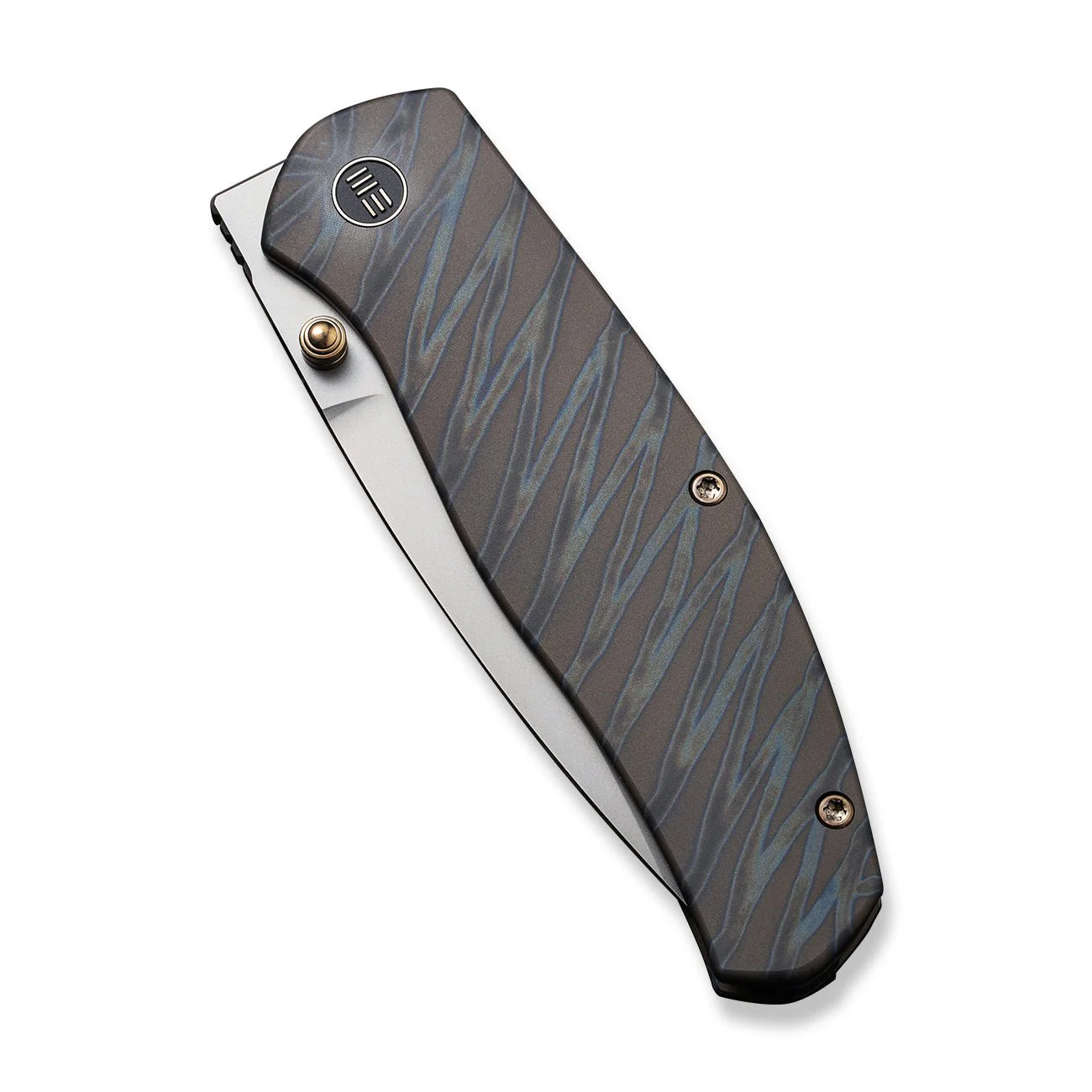 WEKNIFE Esprit Front Flipper & Thumb Stud Knife Titanium Handle (3.25" CPM 20CV Blade) WE20025B-B - Image 6