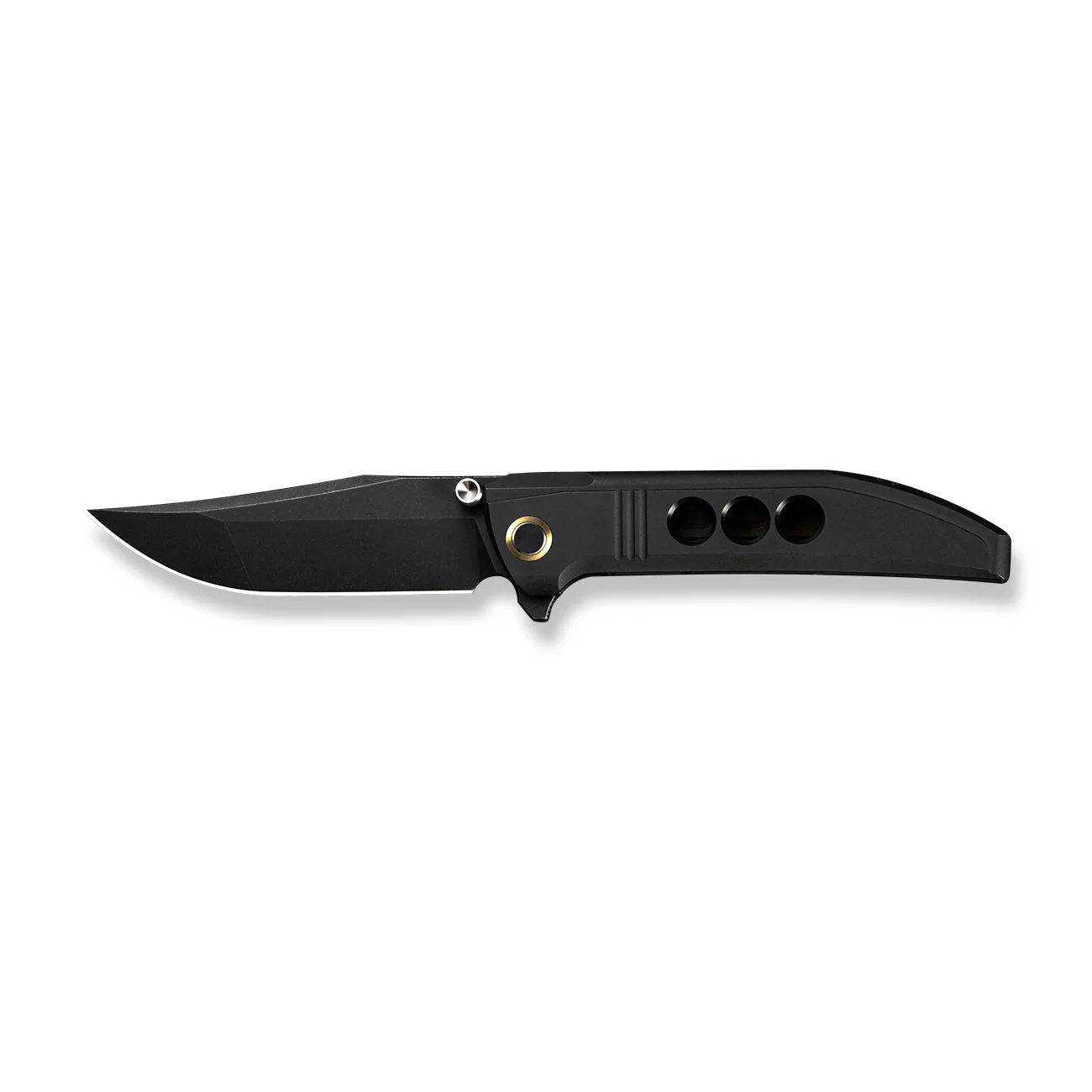 WEKNIFE Ezinta Flipper & Thumb Stud Knife Titanium Handle (3.99" M390 Blade) WE22041-1 - Image 4