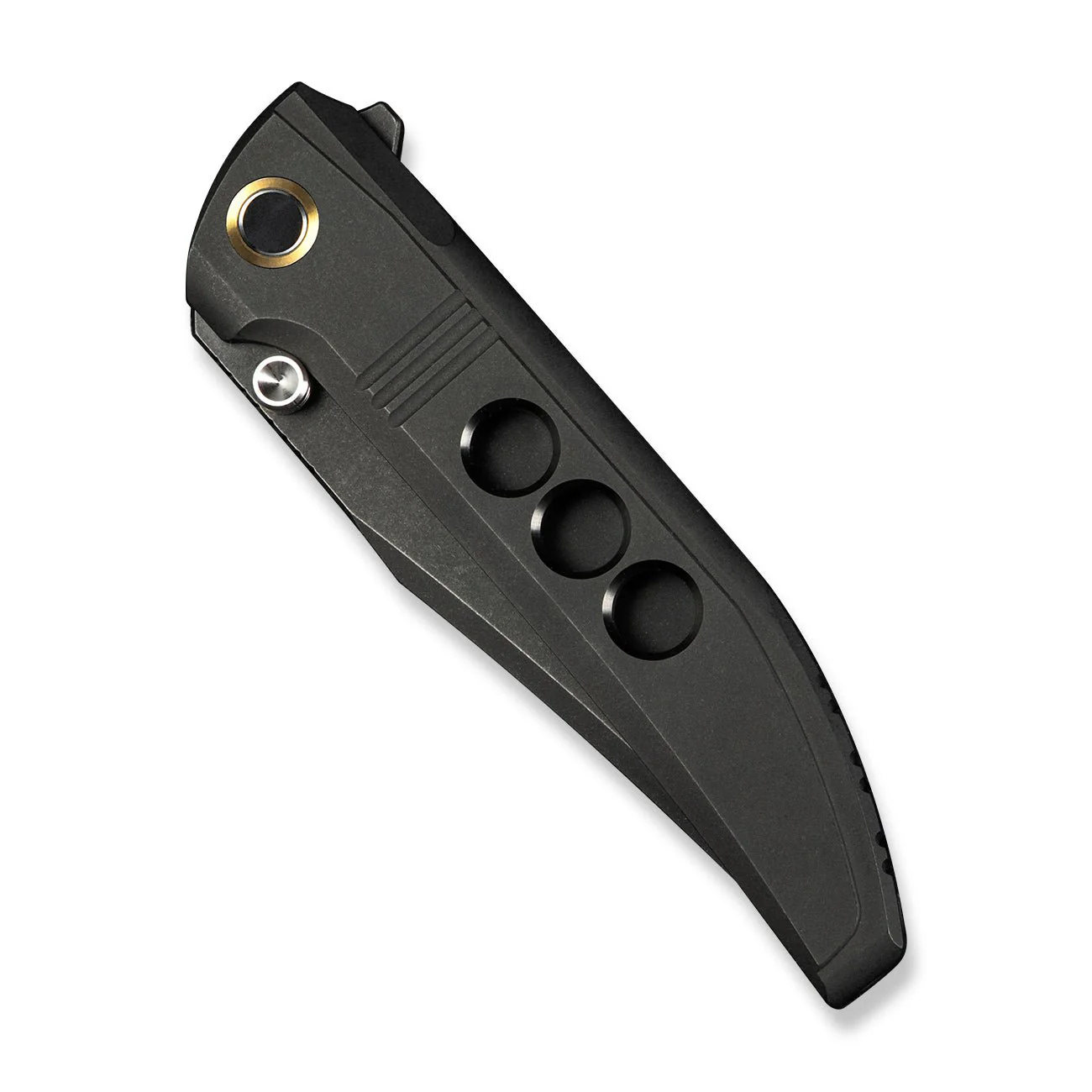 WEKNIFE Ezinta Flipper & Thumb Stud Knife Titanium Handle (3.99" M390 Blade) WE22041-1 - Image 6