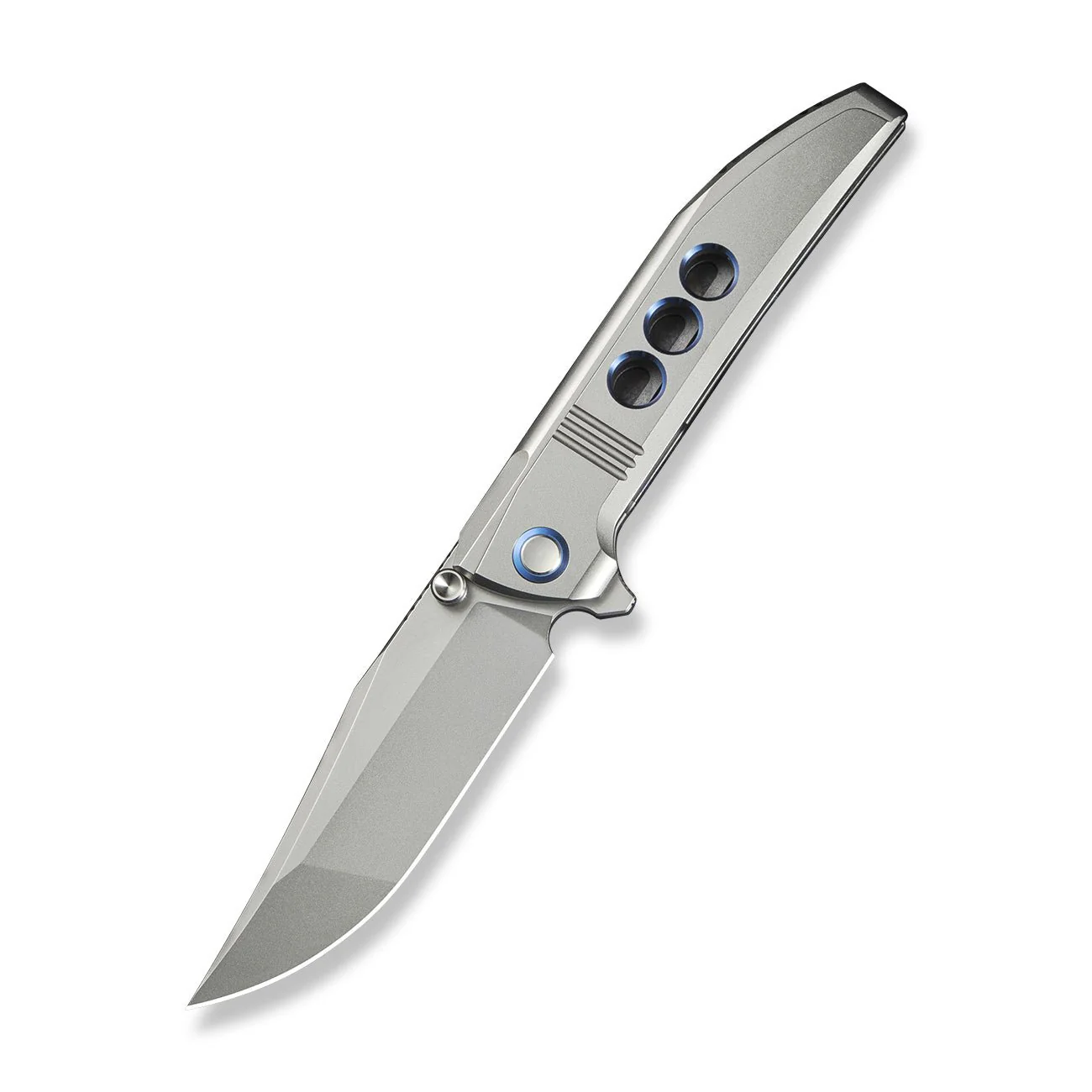 WEKNIFE Ezinta Flipper & Thumb Stud Knife Titanium Handle (3.99" M390 Blade) WE22041-2 - Image 3