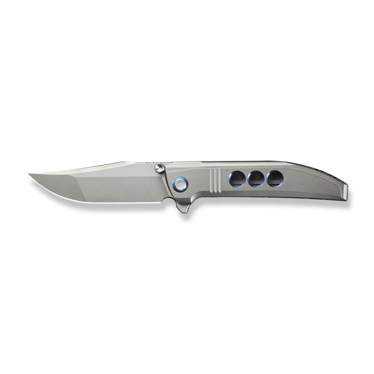 WEKNIFE Ezinta Flipper & Thumb Stud Knife Titanium Handle (3.99" M390 Blade) WE22041-2 - Image 4