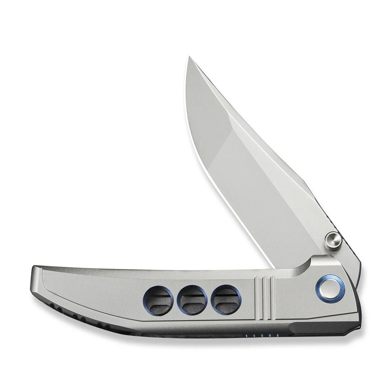 WEKNIFE Ezinta Flipper & Thumb Stud Knife Titanium Handle (3.99" M390 Blade) WE22041-2 - Image 5