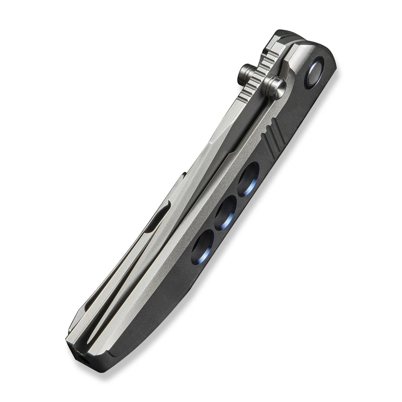 WEKNIFE Ezinta Flipper & Thumb Stud Knife Titanium Handle (3.99" M390 Blade) WE22041-2 - Image 8