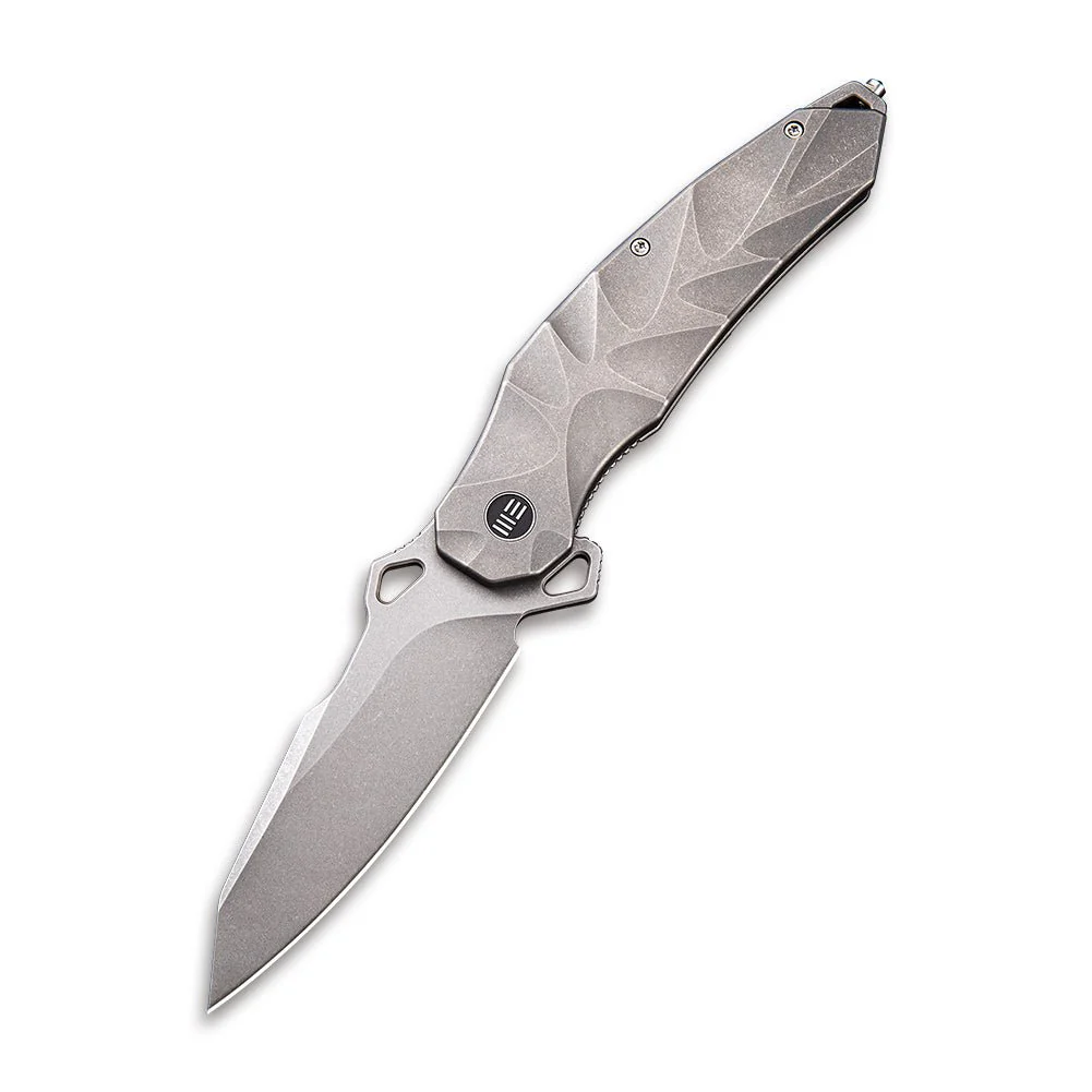 WEKNIFE Hecate Flipper & Thumb Hole Knife Titanium Handle (3.81" CPM 20CV Blade) 922A - Image 3