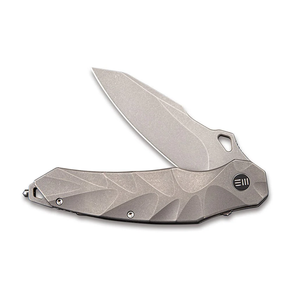 WEKNIFE Hecate Flipper & Thumb Hole Knife Titanium Handle (3.81" CPM 20CV Blade) 922A - Image 4
