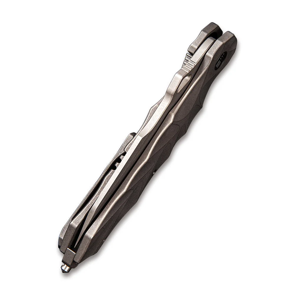 WEKNIFE Hecate Flipper & Thumb Hole Knife Titanium Handle (3.81" CPM 20CV Blade) 922A - Image 7