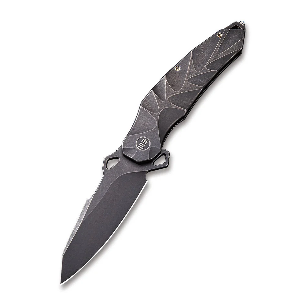 WEKNIFE Hecate Flipper & Thumb Hole Knife Titanium Handle (3.81" CPM 20CV Blade) 922B - Image 3