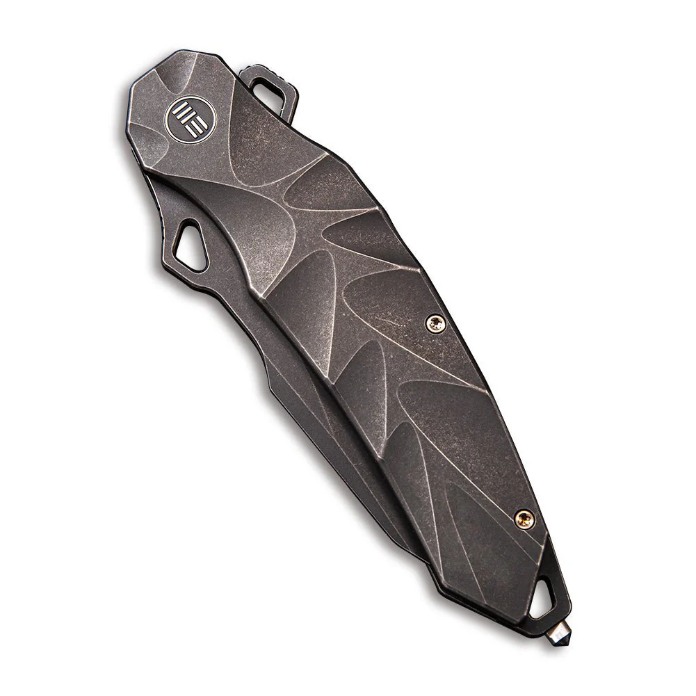 WEKNIFE Hecate Flipper & Thumb Hole Knife Titanium Handle (3.81" CPM 20CV Blade) 922B - Image 5