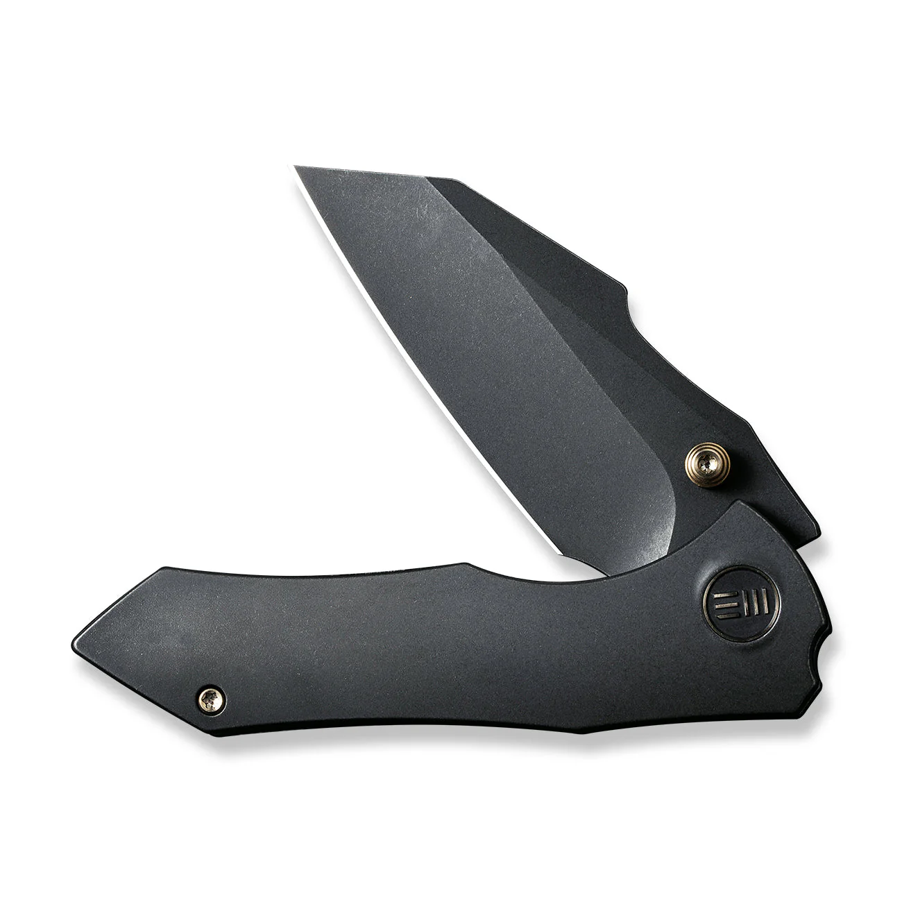 WEKNIFE High-Fin Thumb Stud Knife Titanium Handle (2.98" CPM 20CV Blade) WE22005-1 - Image 5