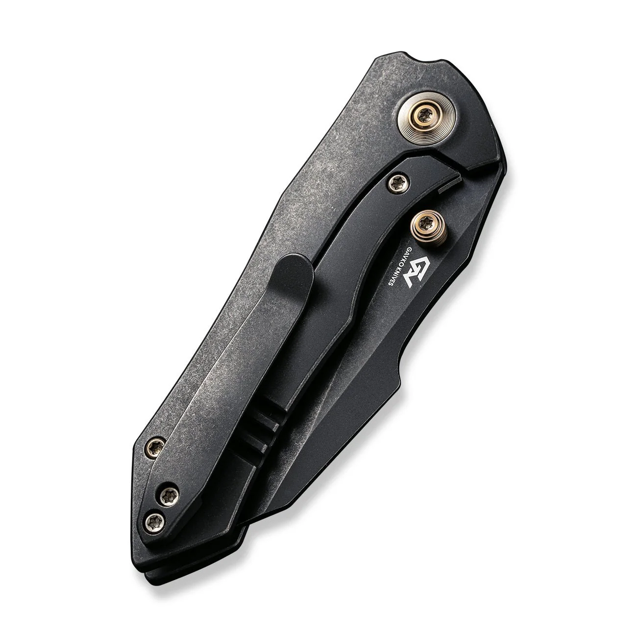 WEKNIFE High-Fin Thumb Stud Knife Titanium Handle (2.98" CPM 20CV Blade) WE22005-1 - Image 7