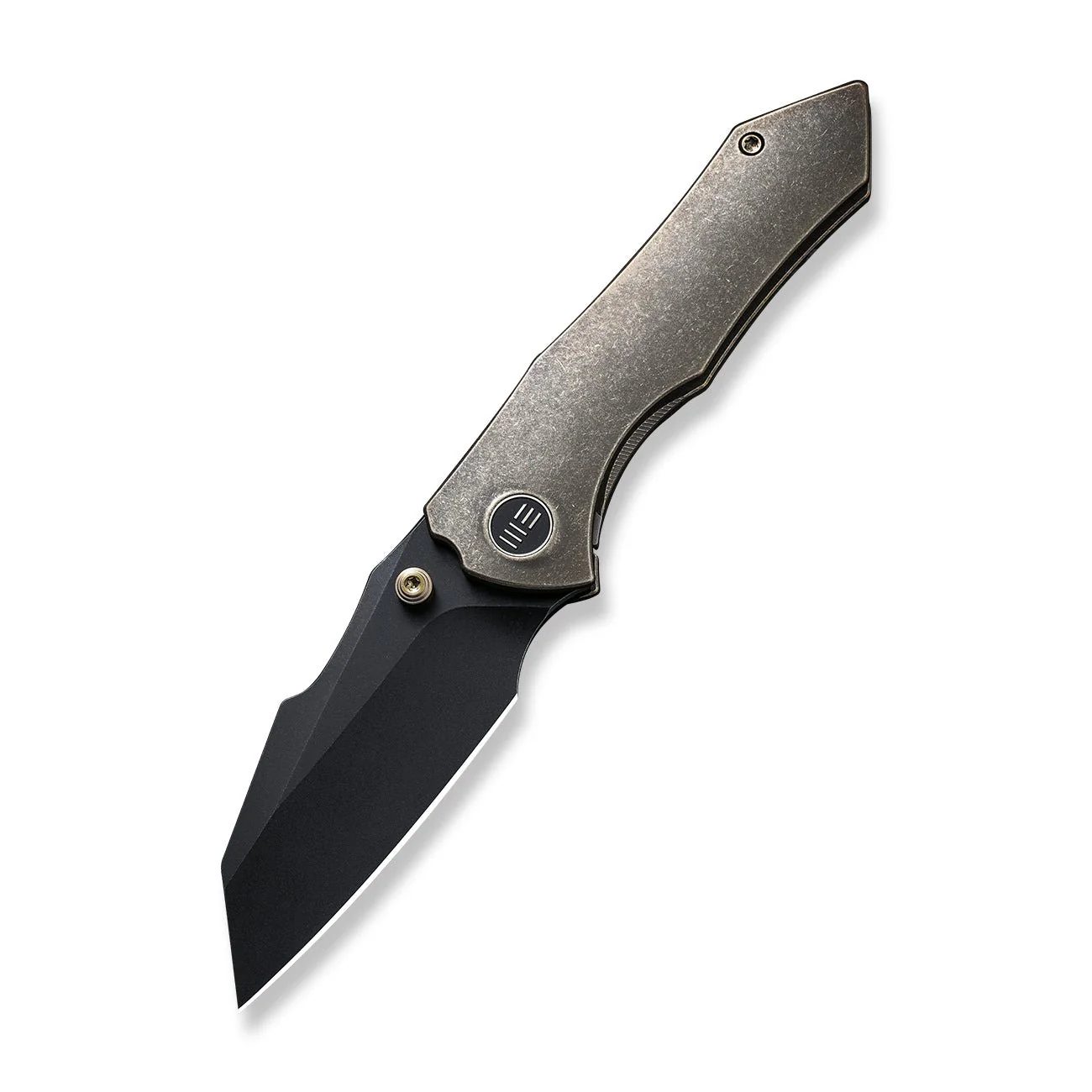 WEKNIFE High-Fin Thumb Stud Knife Titanium Handle (2.98" CPM 20CV Blade) WE22005-2 - Image 3