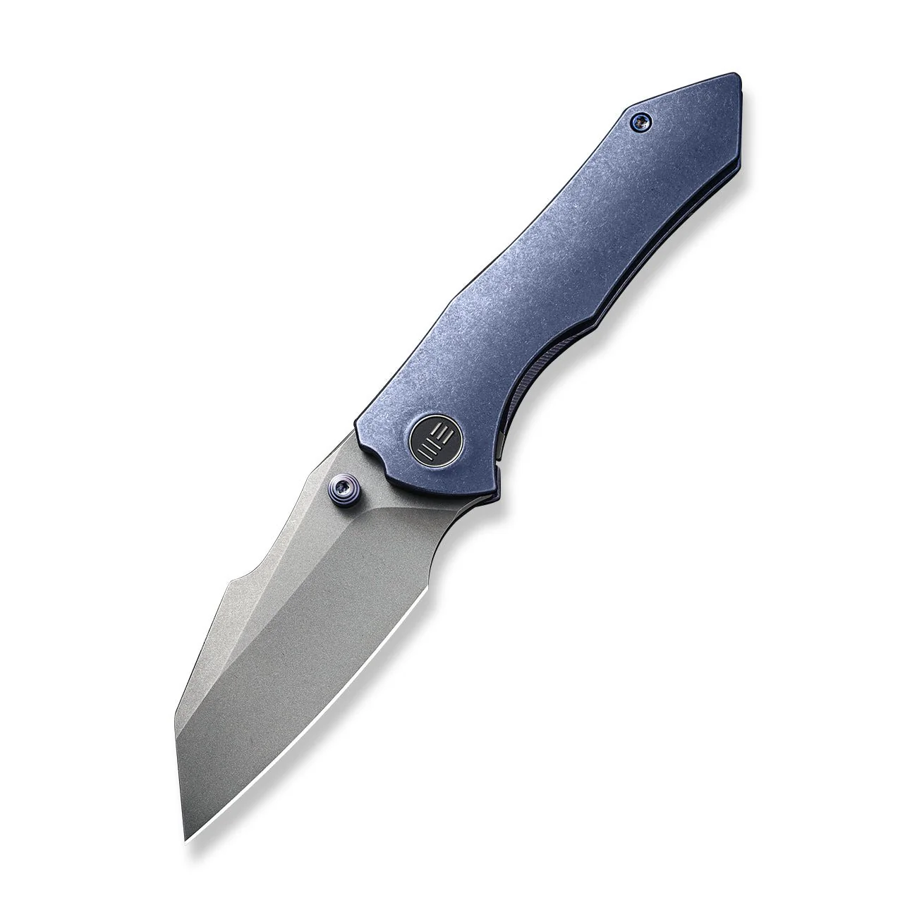 WEKNIFE High-Fin Thumb Stud Knife Titanium Handle (2.98" CPM 20CV Blade) WE22005-3 - Image 3