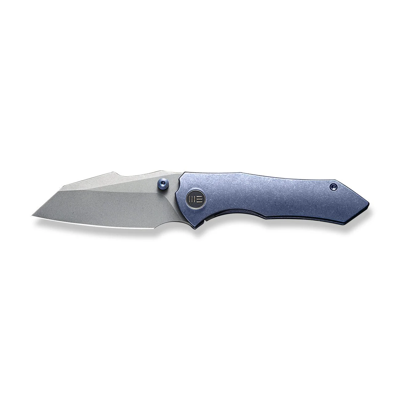 WEKNIFE High-Fin Thumb Stud Knife Titanium Handle (2.98" CPM 20CV Blade) WE22005-3 - Image 4