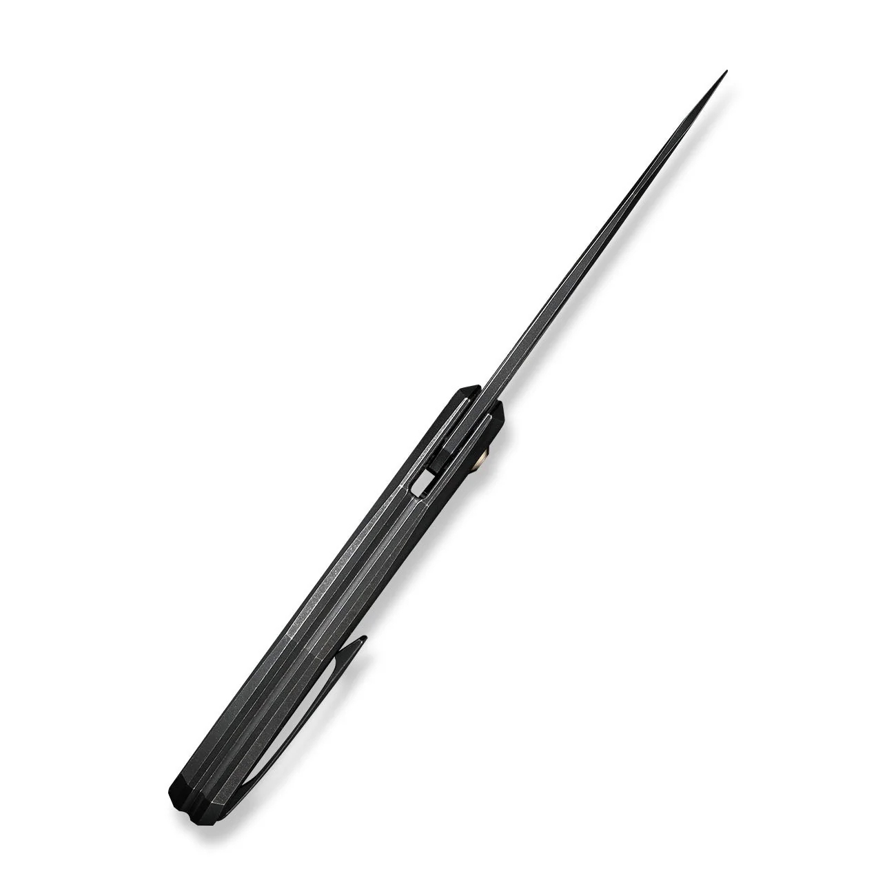WEKNIFE Ignio Flipper & Thumb Hole Knife Titanium Handle (3.3" CPM 20CV Blade) WE22042B-1 - Image 9