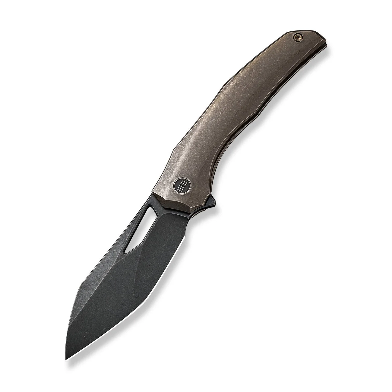 WEKNIFE Ignio Flipper & Thumb Hole Knife Titanium Handle (3.3" CPM 20CV Blade) WE22042B-2 - Image 3