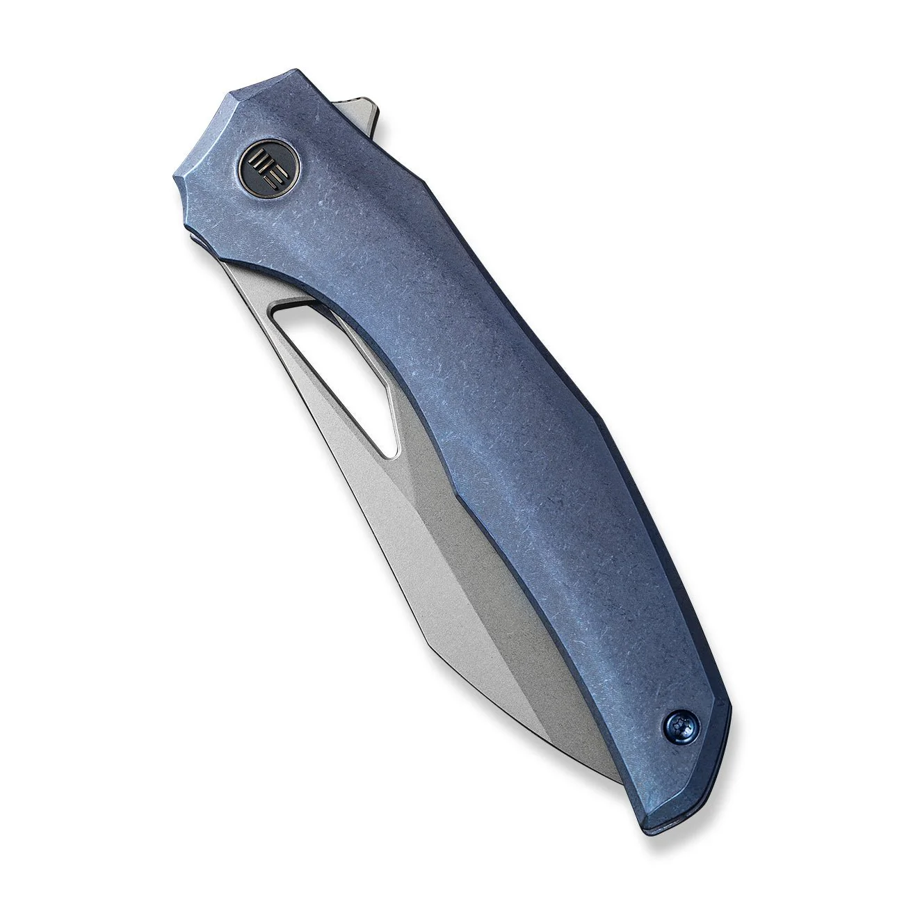 WEKNIFE Ignio Flipper & Thumb Hole Knife Titanium Handle (3.3" CPM 20CV Blade) WE22042B-3 - Image 6
