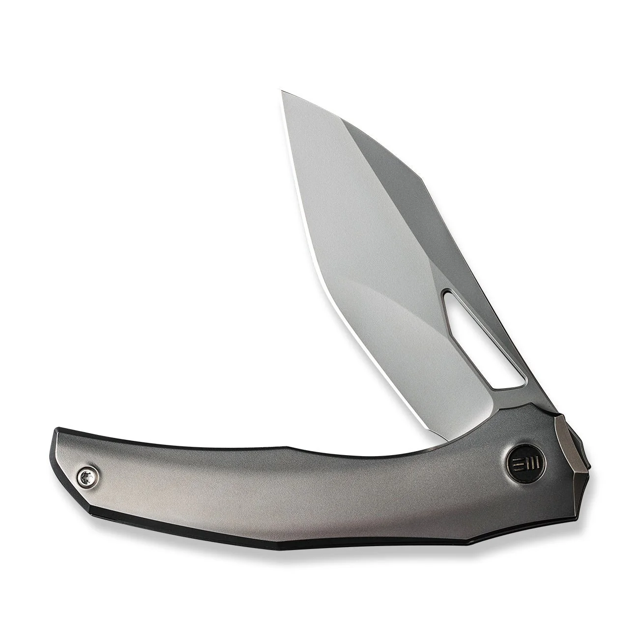 WEKNIFE Ignio Flipper & Thumb Hole Knife Titanium Handle (3.3" CPM 20CV Blade) WE22042B-4 - Image 4
