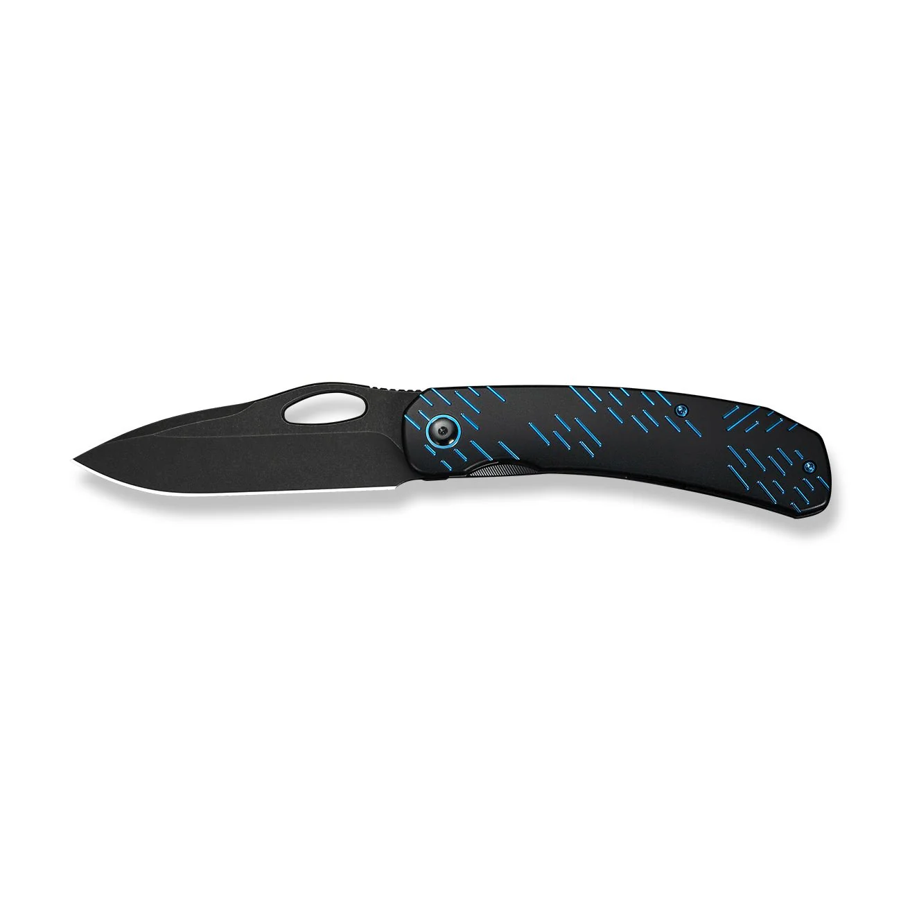 WEKNIFE Inmate Front Flipper & Thumb Hole Knife Titanium Handle (3.7" CPM 20CV Blade) WE23096B-2 - Image 5