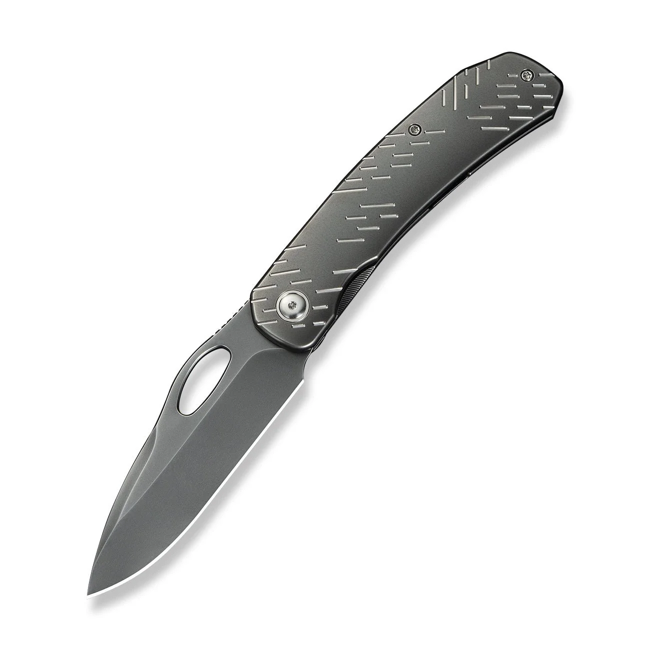 WEKNIFE Inmate Front Flipper & Thumb Hole Knife Titanium Handle (3.7" CPM 20CV Blade) WE23096B-4 - Image 3