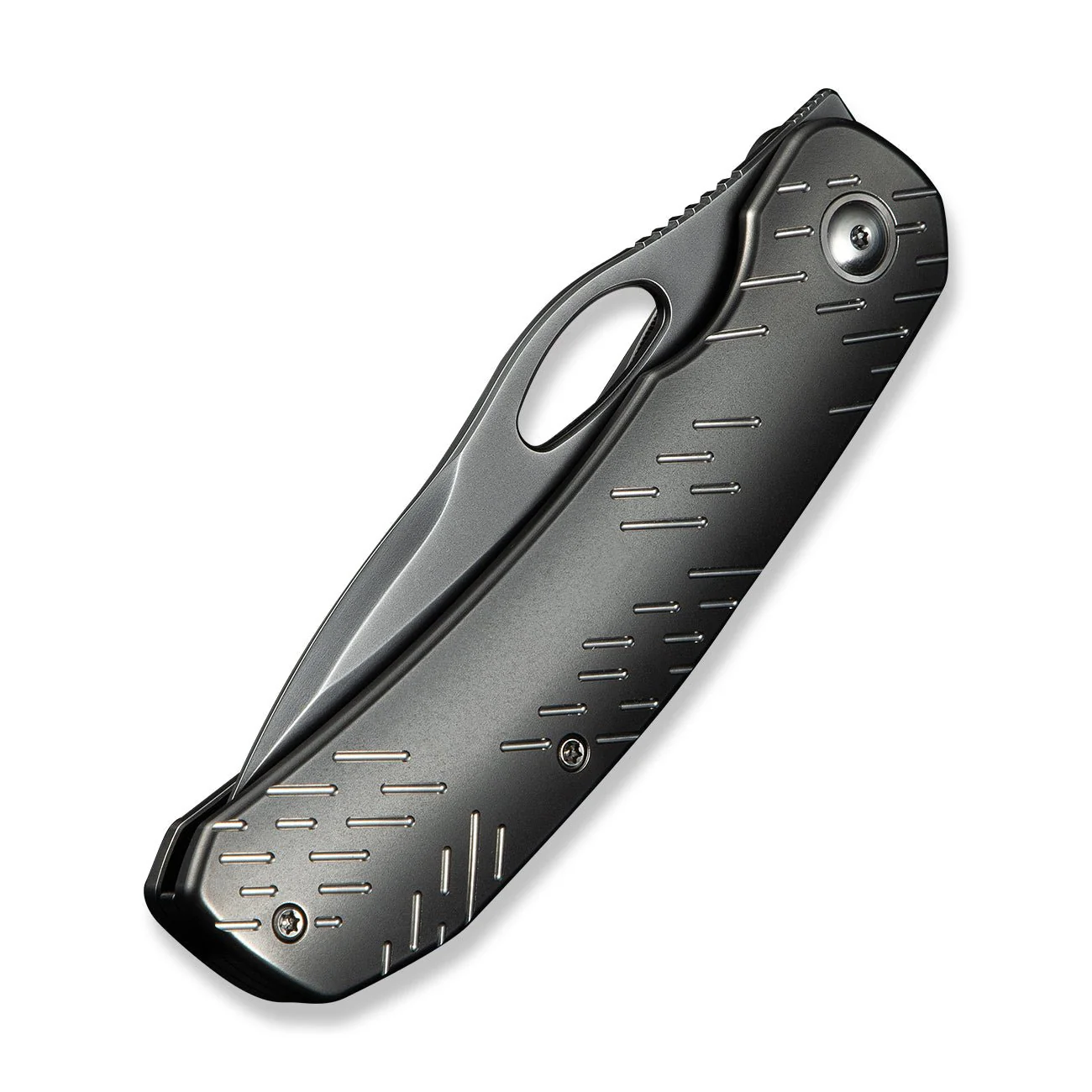 WEKNIFE Inmate Front Flipper & Thumb Hole Knife Titanium Handle (3.7" CPM 20CV Blade) WE23096B-4 - Image 8