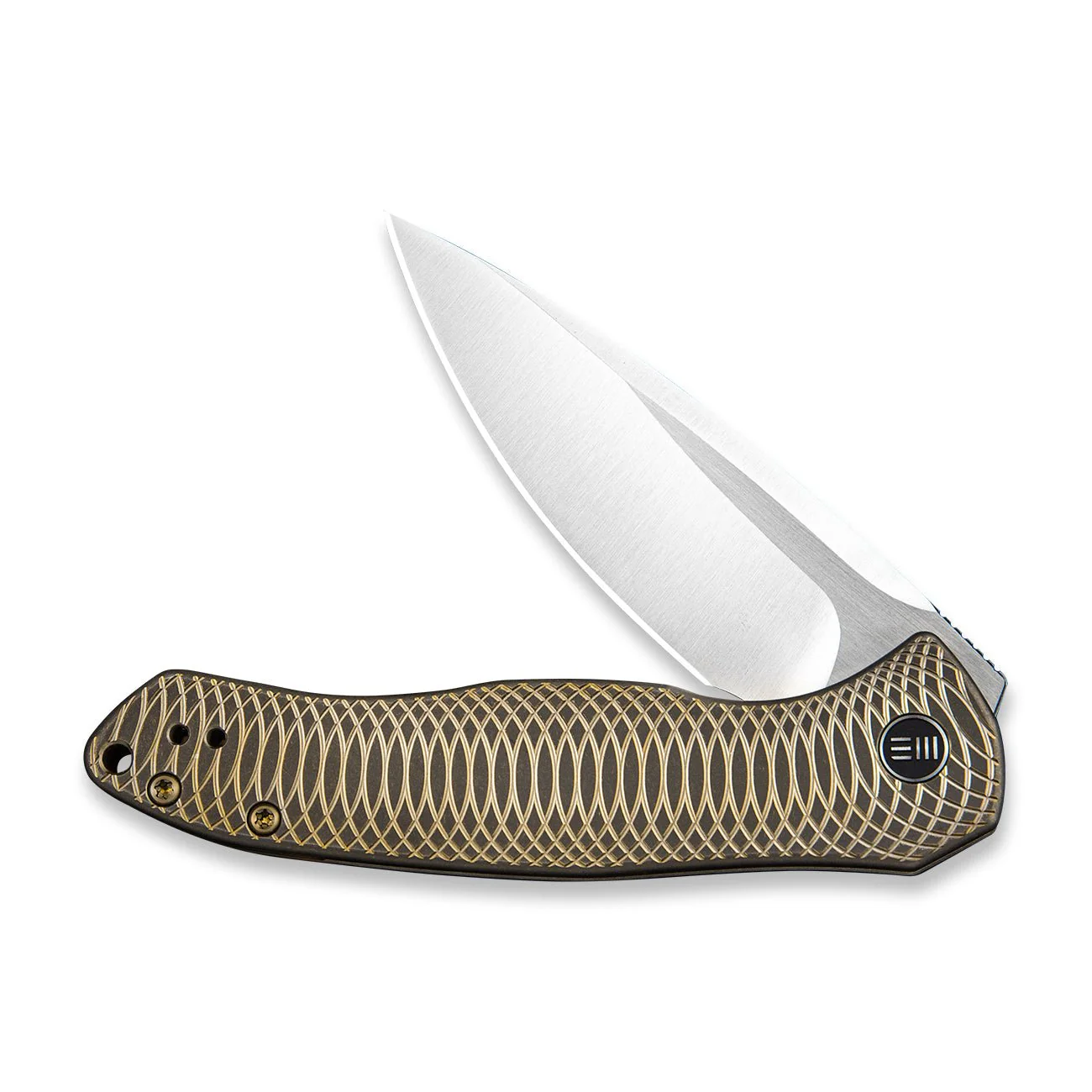 WEKNIFE Kitefin Flipper Knife Titanium Handle (3.24" CPM S35VN Blade) 2001C - Image 4