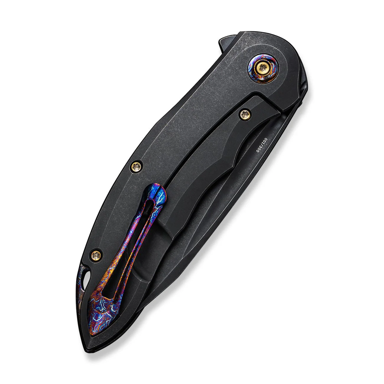 WEKNIFE Makani Flipper Knife Titanium Handle (3.61" CPM 20CV Blade) WE21048-1 - Image 7