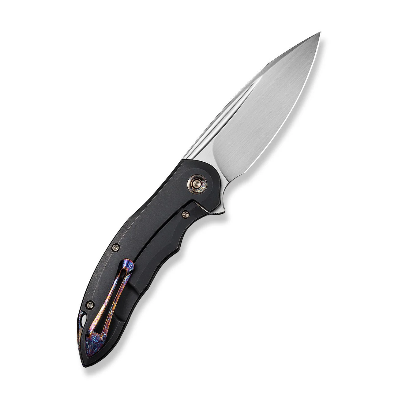 WEKNIFE Makani Flipper Knife Titanium & Carbon Fiber Handle (3.61" CPM 20CV Blade) WE21048B-1 - Image 2