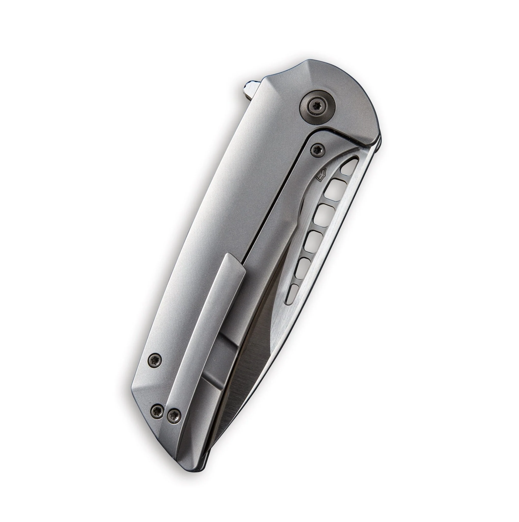 WEKNIFE Malice Flipper Knife Titanium Handle (3.45" M390 Blade) 911A - Image 3