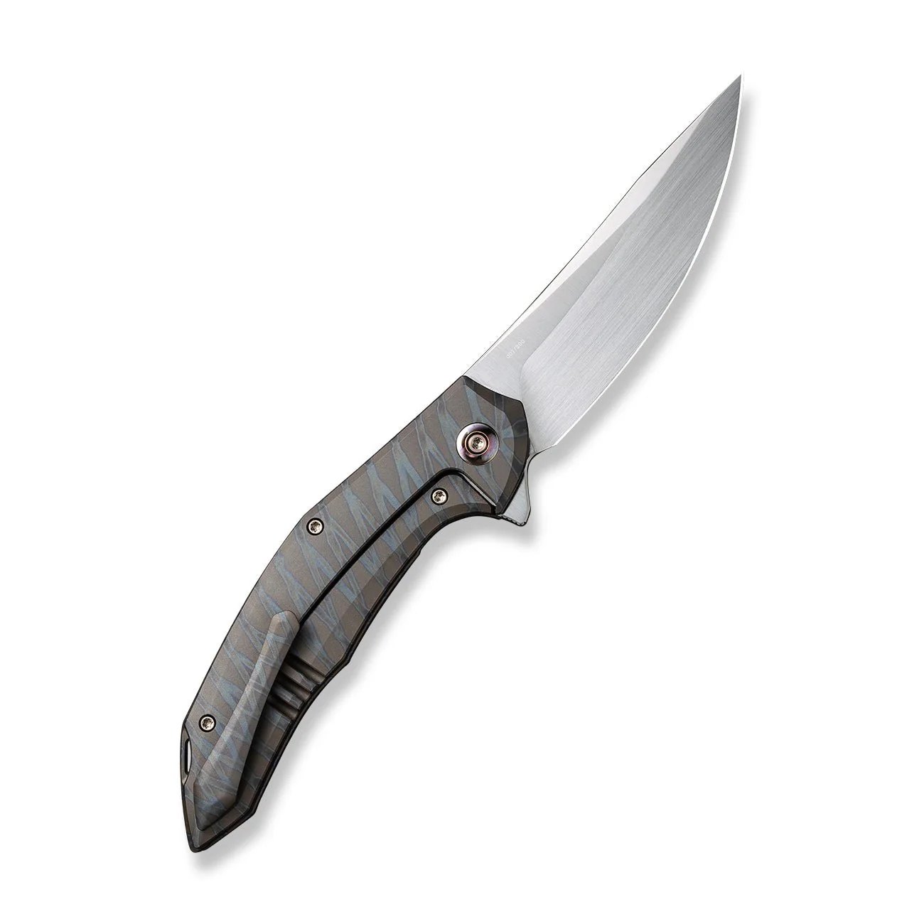 WEKNIFE Merata Flipper Knife Titanium Handle (3.68" CPM 20CV Blade) WE22008A-3 - Image 2