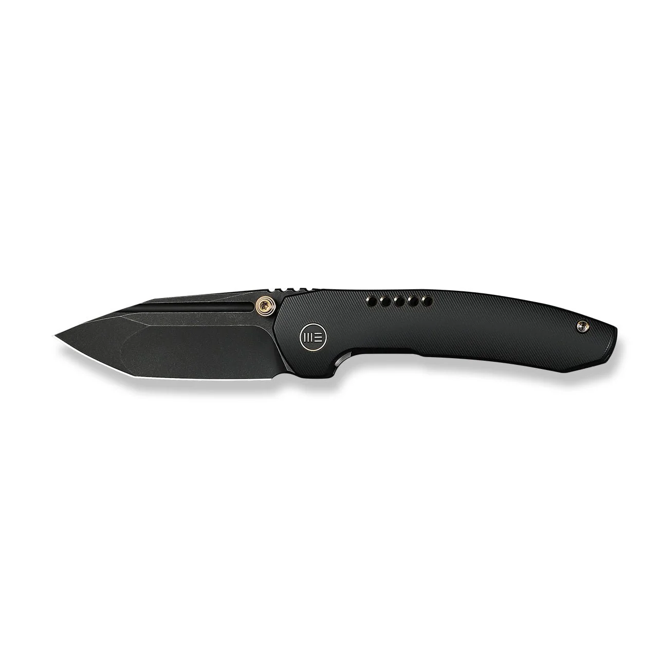 WEKNIFE Micro Trogon Thumb Stud Knife Black Titanium Handle (2.68" Black Stonewashed Bohler M390 Blade) WE24043-1 - Image 4