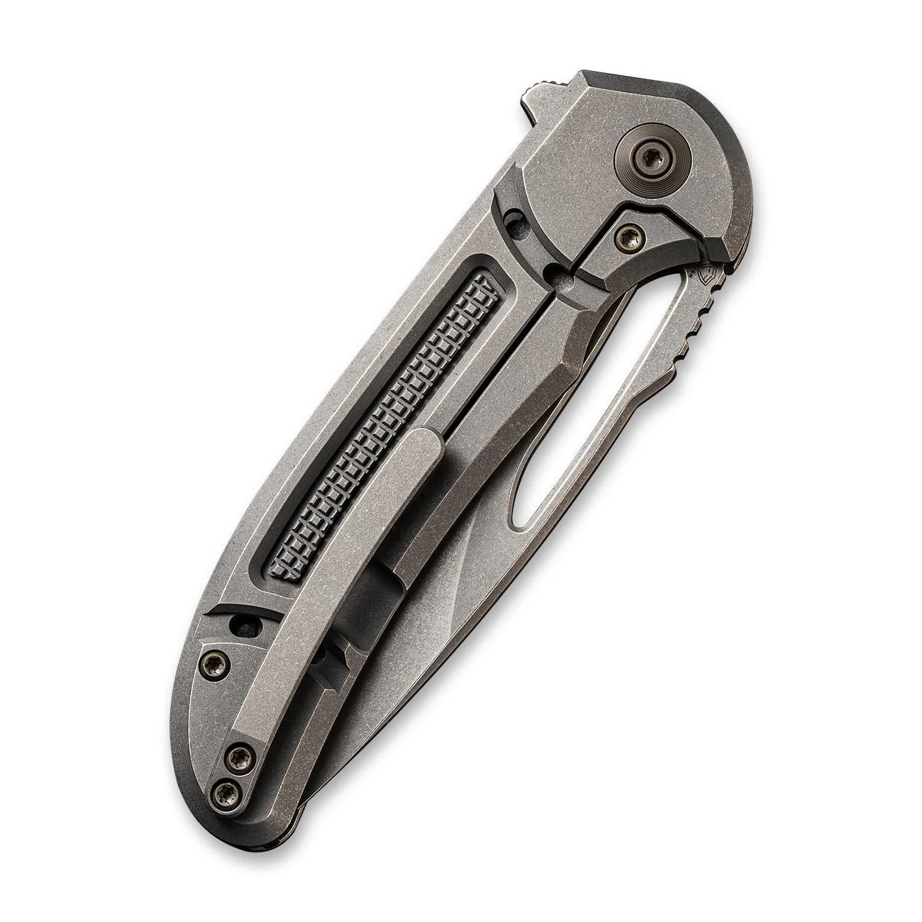 WEKNIFE Minax Flipper & Thumb Hole Knife Titanium Handle(3.44" CPM 20CV Blade) 2007B - Image 6