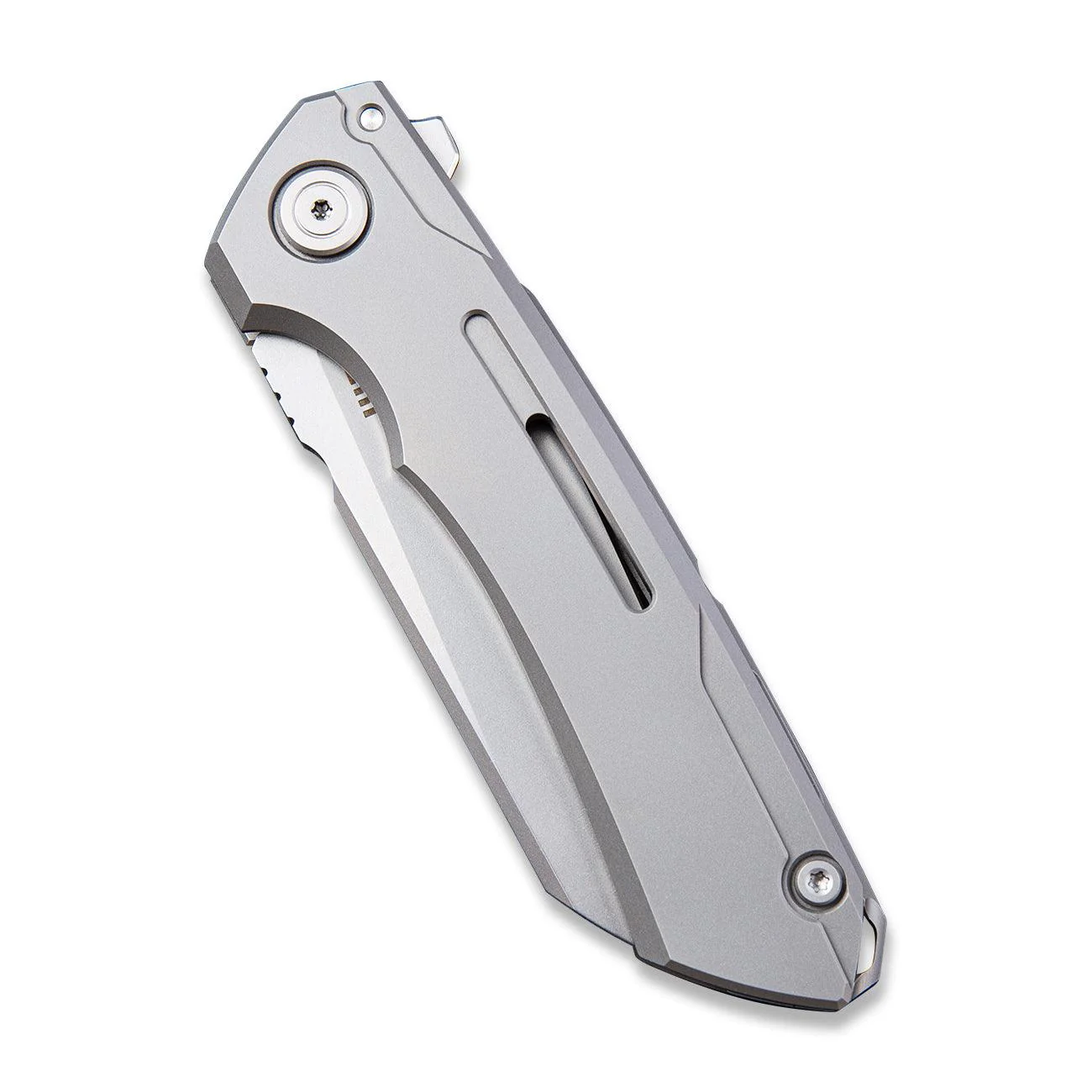 WEKNIFE Mini Buster Flipper Knife Titanium Handle (3.43" CPM 20CV Blade) 2003A - Image 5