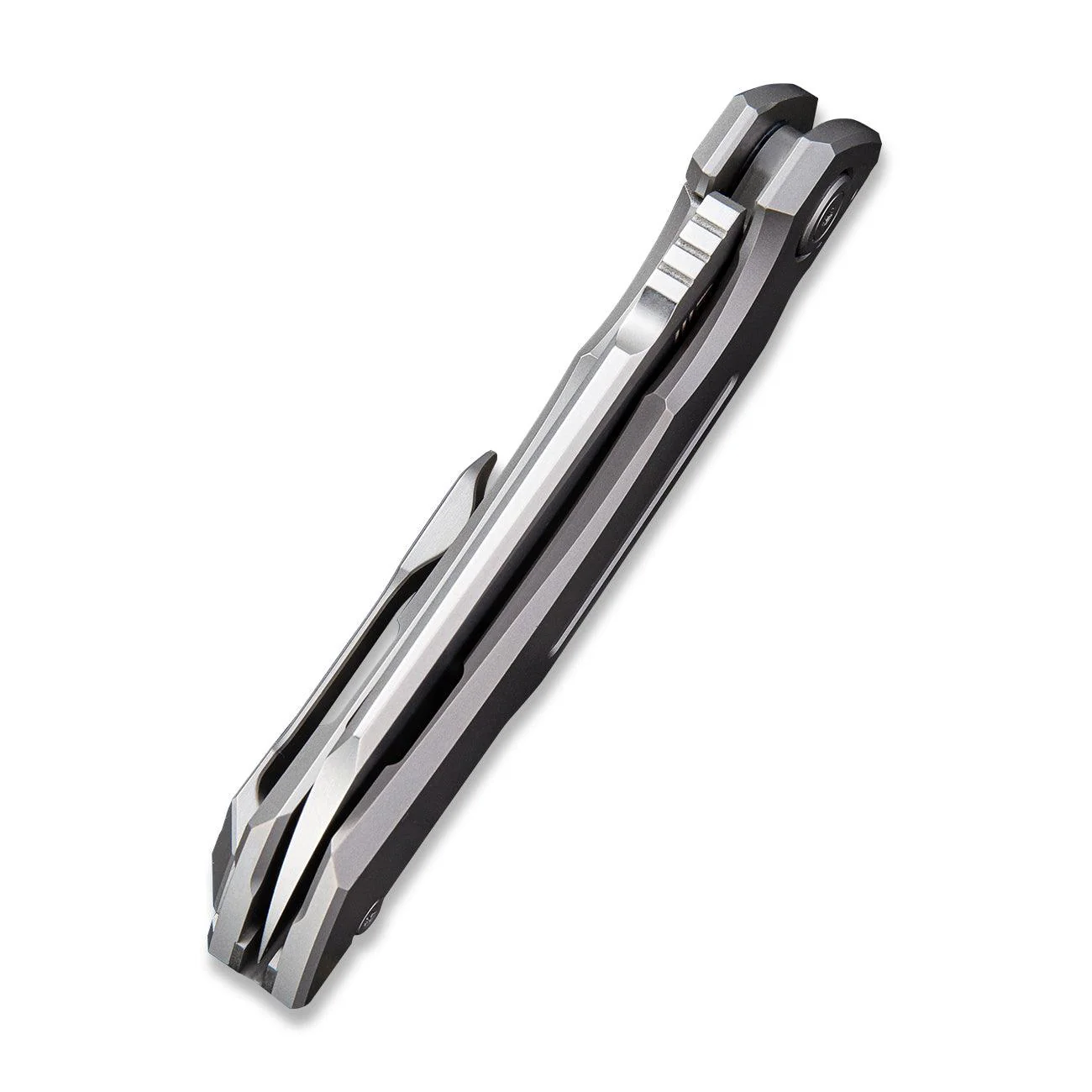 WEKNIFE Mini Buster Flipper Knife Titanium Handle (3.43" CPM 20CV Blade) 2003A - Image 7