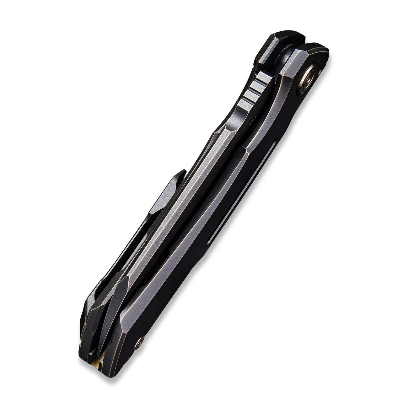 WEKNIFE Mini Buster Flipper Knife Titanium Handle (3.43" CPM 20CV Blade) 2003B - Image 7
