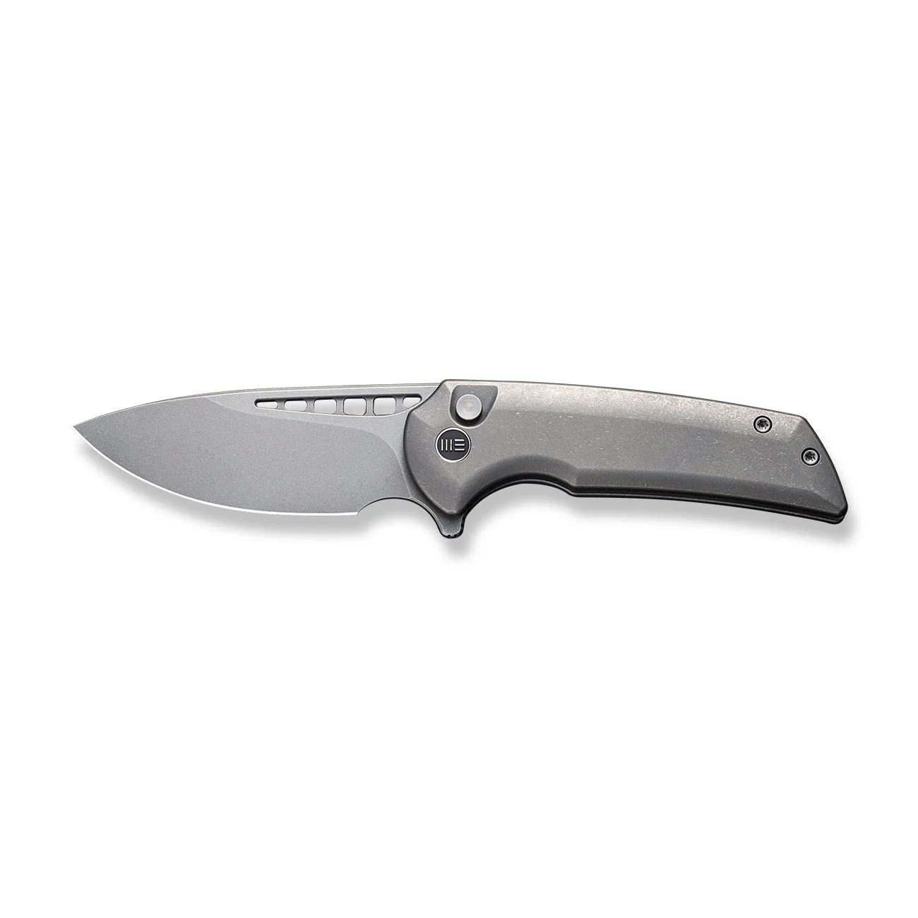 WEKNIFE Mini Malice Flipper & Button Lock Knife Titanium Handle (2.98" CPM 20CV Blade) WE054BL-2 - Image 4