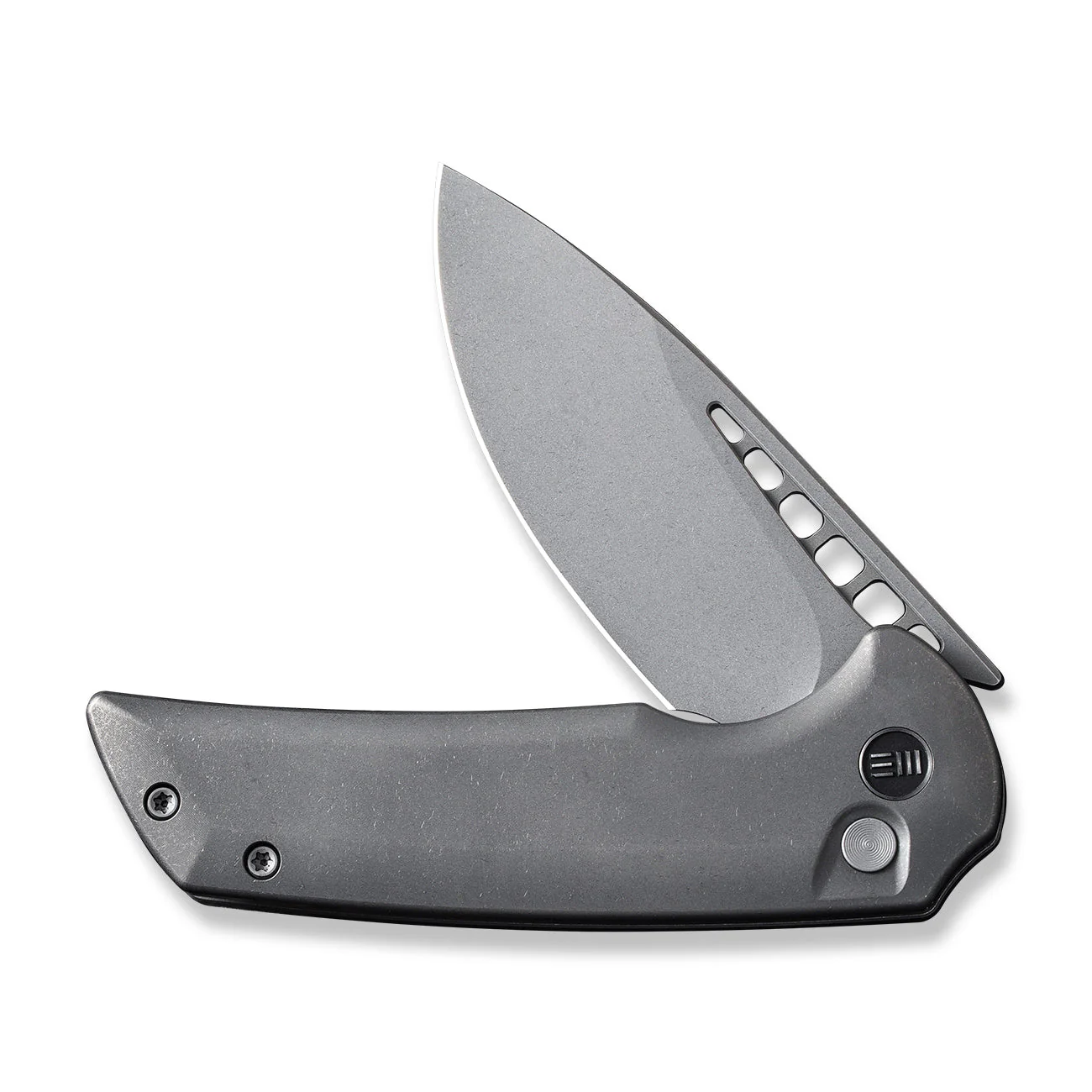 WEKNIFE Mini Malice Flipper & Button Lock Knife Titanium Handle (2.98" CPM 20CV Blade) WE054BL-2 - Image 5