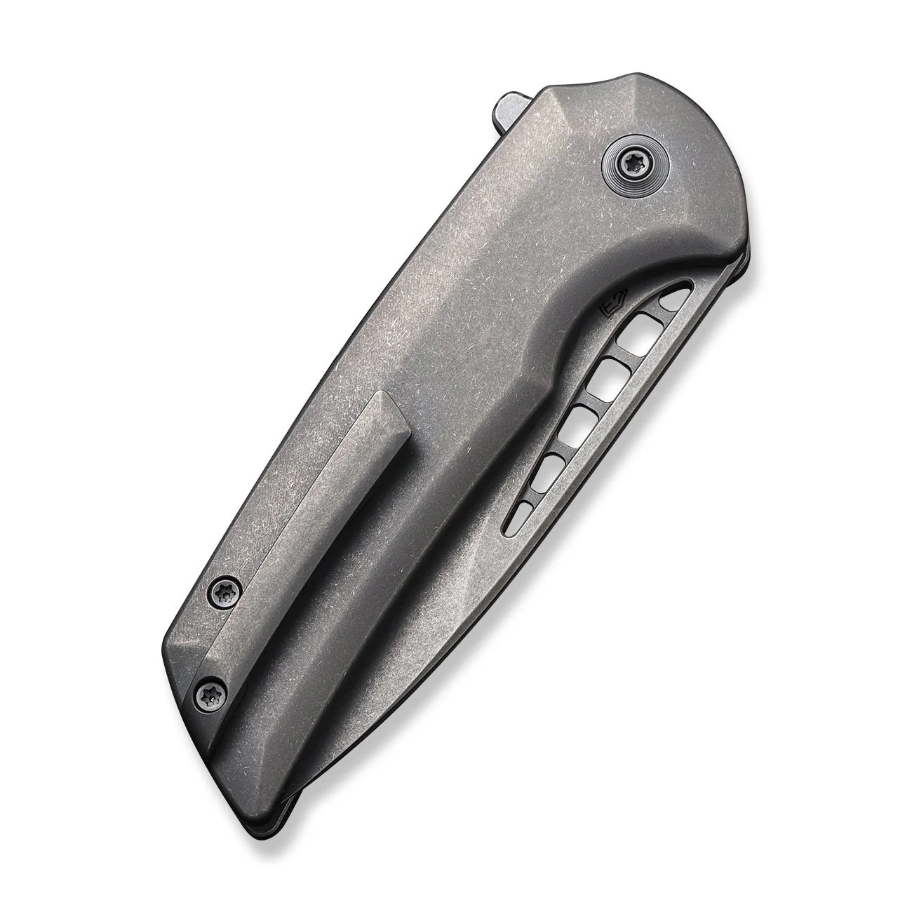 WEKNIFE Mini Malice Flipper & Button Lock Knife Titanium Handle (2.98" CPM 20CV Blade) WE054BL-2 - Image 7