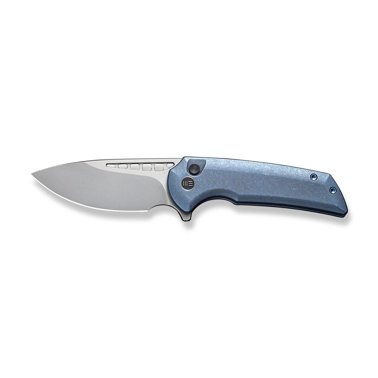 WEKNIFE Mini Malice Flipper & Button Lock Knife Titanium Handle (2.98" CPM 20CV Blade) WE054BL-3 - Image 4