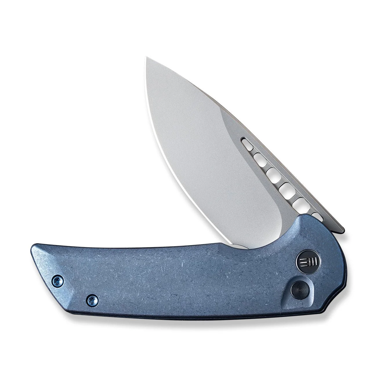 WEKNIFE Mini Malice Flipper & Button Lock Knife Titanium Handle (2.98" CPM 20CV Blade) WE054BL-3 - Image 5