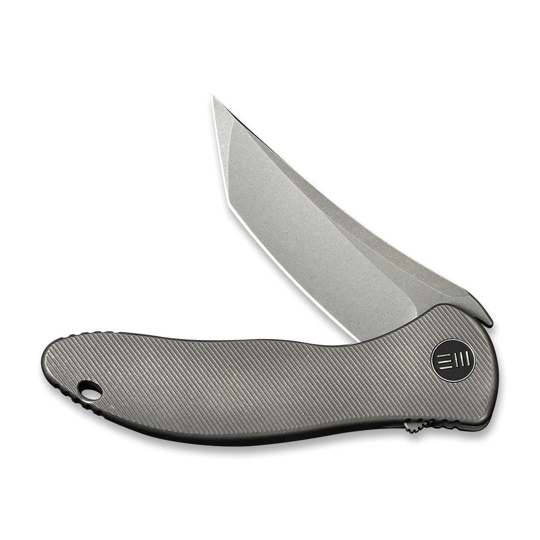 WEKNIFE Mini Synergy Flipper Knife Titanium Handle (2.93" CPM 20CV Blade) 2012A - Image 4